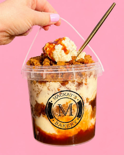 THE BUCKETS || 25oz. Caramel Carrot Cake Bucket (June 28 or July 1)