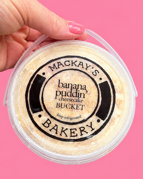 THE BUCKETS || Banana Pudding Cheesecake Mini Bucket (June 12-14)