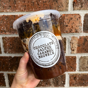 MACKAY'S BAKERY || The Chocolate Salted Caramel Brownie Cake Tub