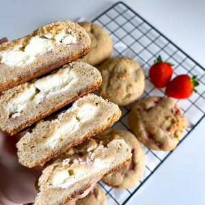 MACKAY'S BAKERY | The Strawberry Cheesecake Stuffed Cookies