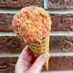 MACKAY'S BAKERY | The Strawberry Cheesecake Crunch Cone